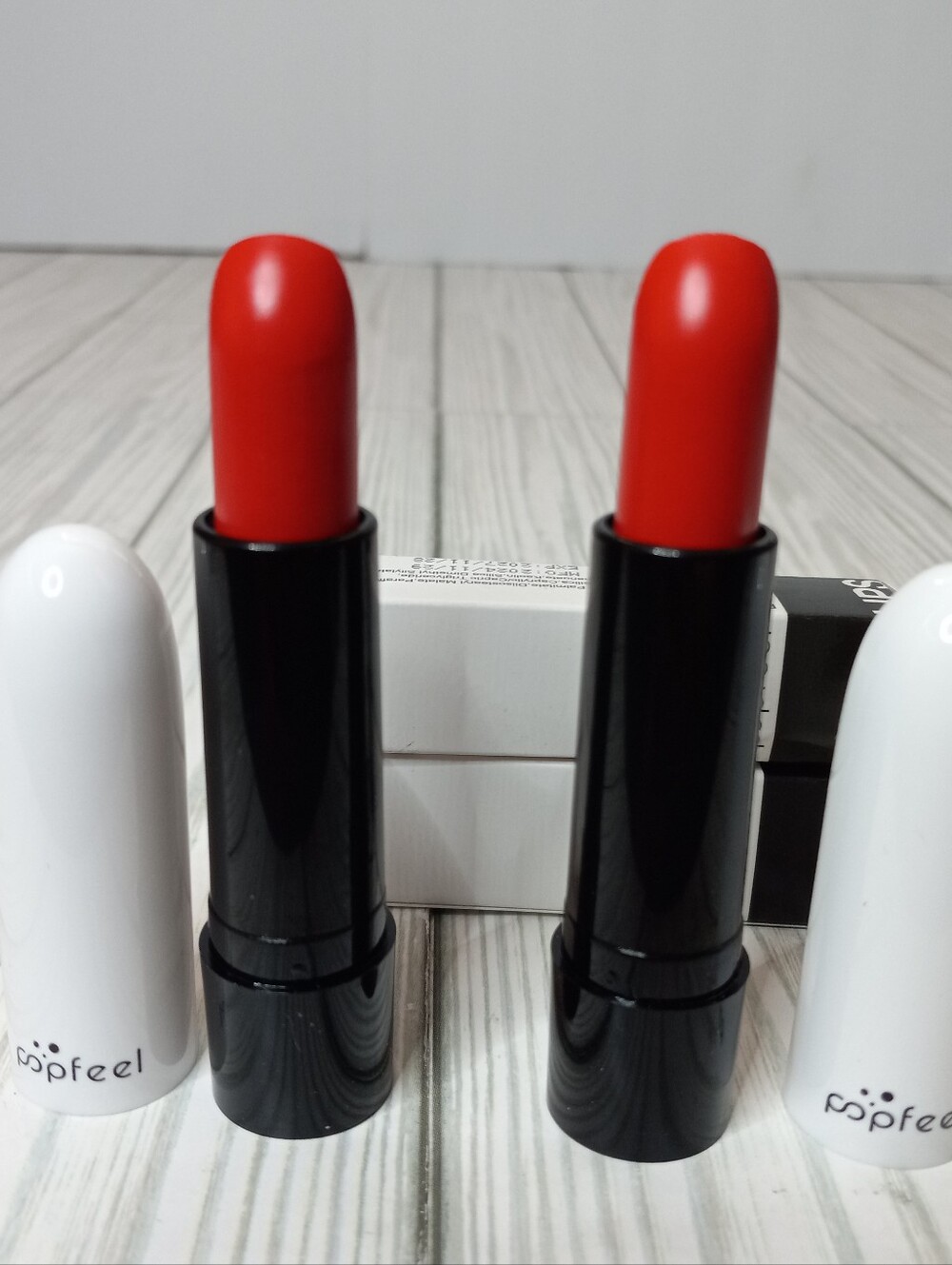 Popfeel Orange Red Lipsticks LB03